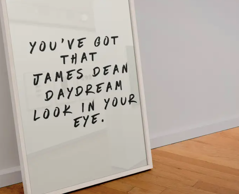 James Dean Daydream Print