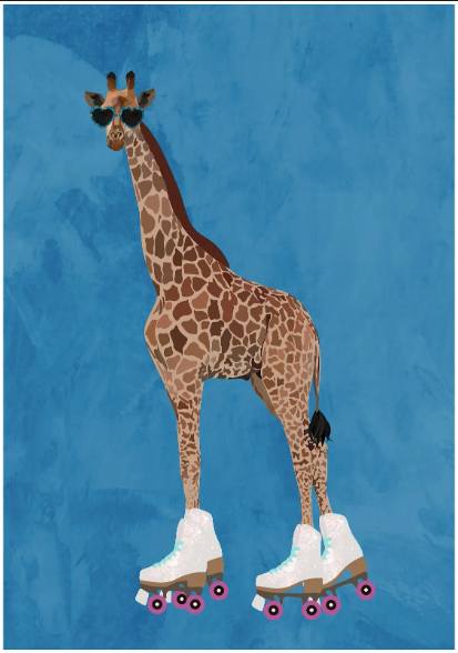 Giraffe Roller Glasses